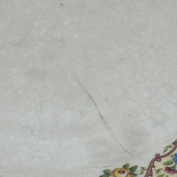 Antique 1930’s Mt Clemens MILDRED Casserole Covered Vegetable Dish And Plate - Picture 12 of 16